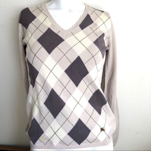 Burberry plaid sweater - Picture 2 of 16